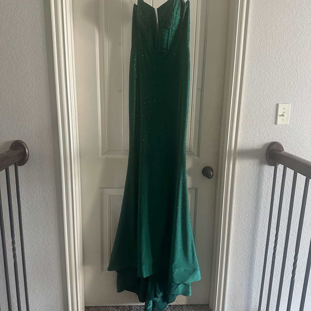 Sherri Hill Emerald Prom/Homecoming Dress 55519